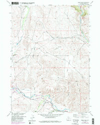 Mason Draw 1956 topographic map thumbnail
