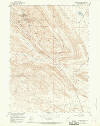 Maverick Spring 1951 topographic map thumbnail