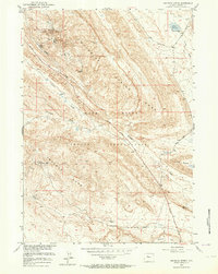 Maverick Spring 1951 topographic map thumbnail