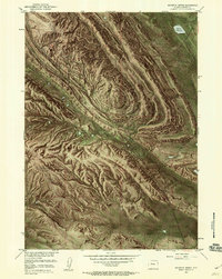 Maverick Spring 1951 topographic map thumbnail