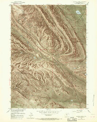 Maverick Spring 1951 topographic map thumbnail