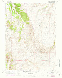 Maxon Ranch 1963 topographic map thumbnail
