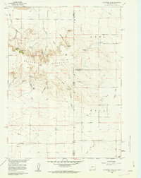 Mc Compsey Pass 1960 topographic map thumbnail