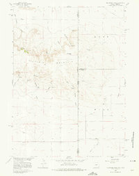 Mc Compsey Pass 1960 topographic map thumbnail
