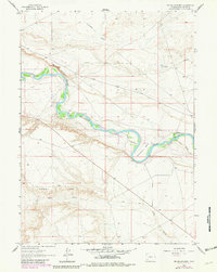 Mc Cullen Bluff 1963 topographic map thumbnail
