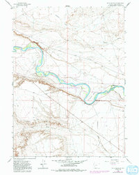 Mc Cullen Bluff 1963 topographic map thumbnail