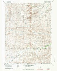 Mc Donald Ranch 1962 topographic map thumbnail
