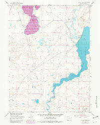 Mc Gill Lakes 1955 topographic map thumbnail