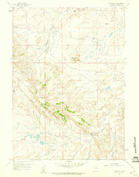 Mc Rae Gap 1959 topographic map thumbnail