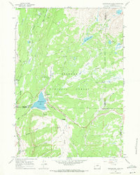 Meadowlark Lake 1967 topographic map thumbnail