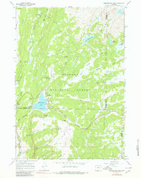 Meadowlark Lake 1967 topographic map thumbnail