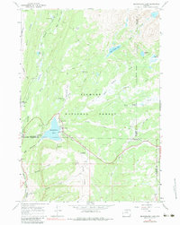 Meadowlark Lake 1967 topographic map thumbnail
