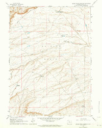 Measel Spring Reservoir 1960 topographic map thumbnail