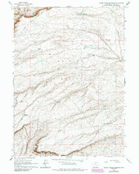 Measel Spring Reservoir 1960 topographic map thumbnail