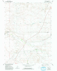 Meriden 1960 topographic map thumbnail