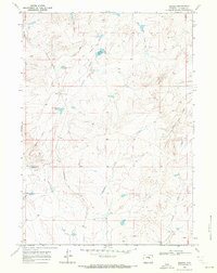 Merino 1968 topographic map thumbnail