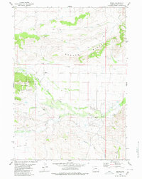 Merna 1980 topographic map thumbnail