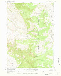 Mexican Hill 1960 topographic map thumbnail