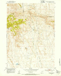 Mexican Pass 1951 topographic map thumbnail
