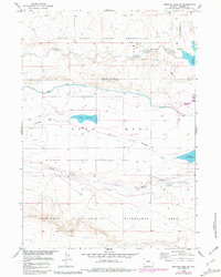 Mexican Pass SE 1958 topographic map thumbnail