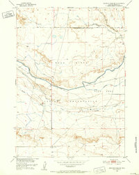 Mexican Pass SW 1950 topographic map thumbnail