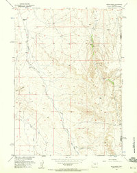 Miles Ranch 1957 topographic map thumbnail