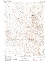 Miles Ranch 1957 topographic map thumbnail
