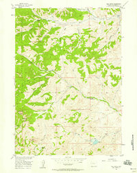 Milk Creek 1956 topographic map thumbnail