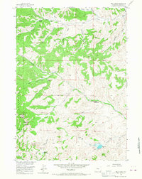 Milk Creek 1956 topographic map thumbnail