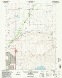 Millbrook 1992 topographic map thumbnail