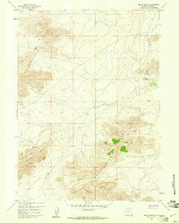 Miller Spring 1959 topographic map preview