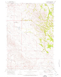 Mitten Butte 1972 topographic map thumbnail