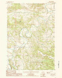 Mona 1984 topographic map thumbnail