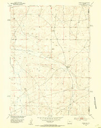 Moneta SE 1952 topographic map thumbnail