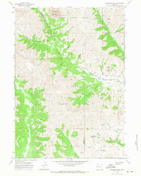 Monument Peak 1967 topographic map thumbnail