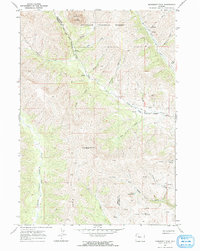 Monument Peak 1967 topographic map thumbnail