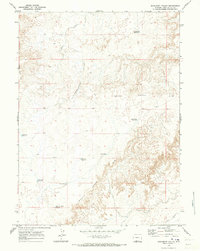 Monument Valley 1970 topographic map thumbnail