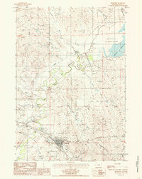 Moorcroft 1984 topographic map thumbnail