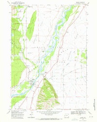 Moose 1968 topographic map preview