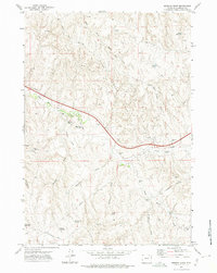 Morgan Draw 1971 topographic map thumbnail