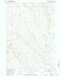 Morrisey NE 1951 topographic map thumbnail