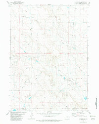 Morrisey SE 1982 topographic map thumbnail