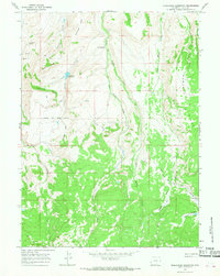 Moslander Reservoir 1965 topographic map thumbnail