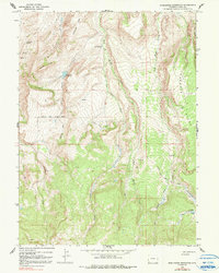 Moslander Reservoir 1965 topographic map thumbnail