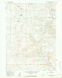 Moss Agate Reservoir 1959 topographic map thumbnail