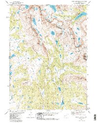 Mount Bonneville 1981 topographic map thumbnail