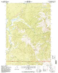 Mount Hancock 1996 topographic map preview