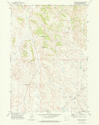 Moyer Springs 1971 topographic map thumbnail