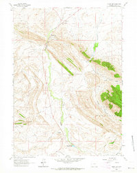 Muddy Gap 1962 topographic map thumbnail
