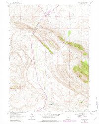 Muddy Gap 1962 topographic map thumbnail